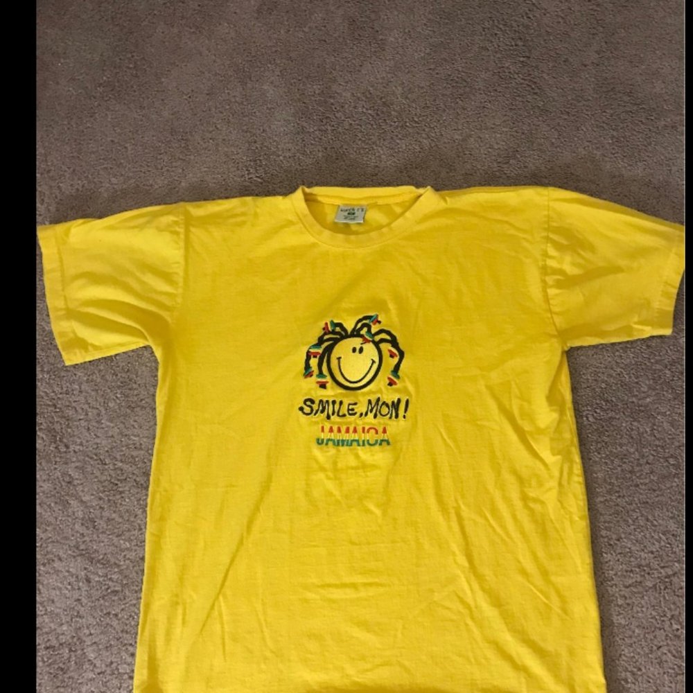 Embroidered Jamaica T-Shirt